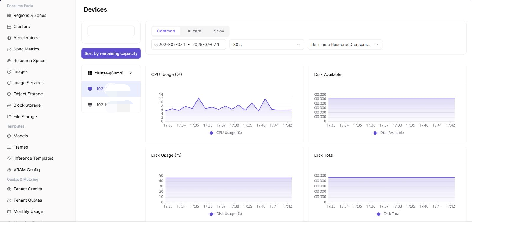 Check individual NPU devices
