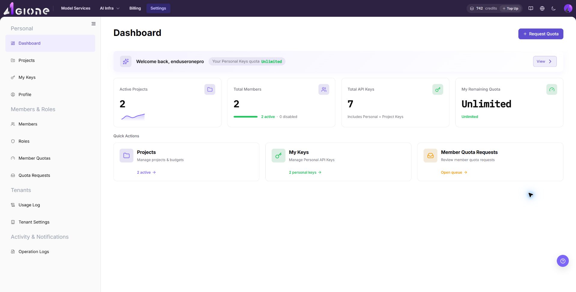 Dashboard