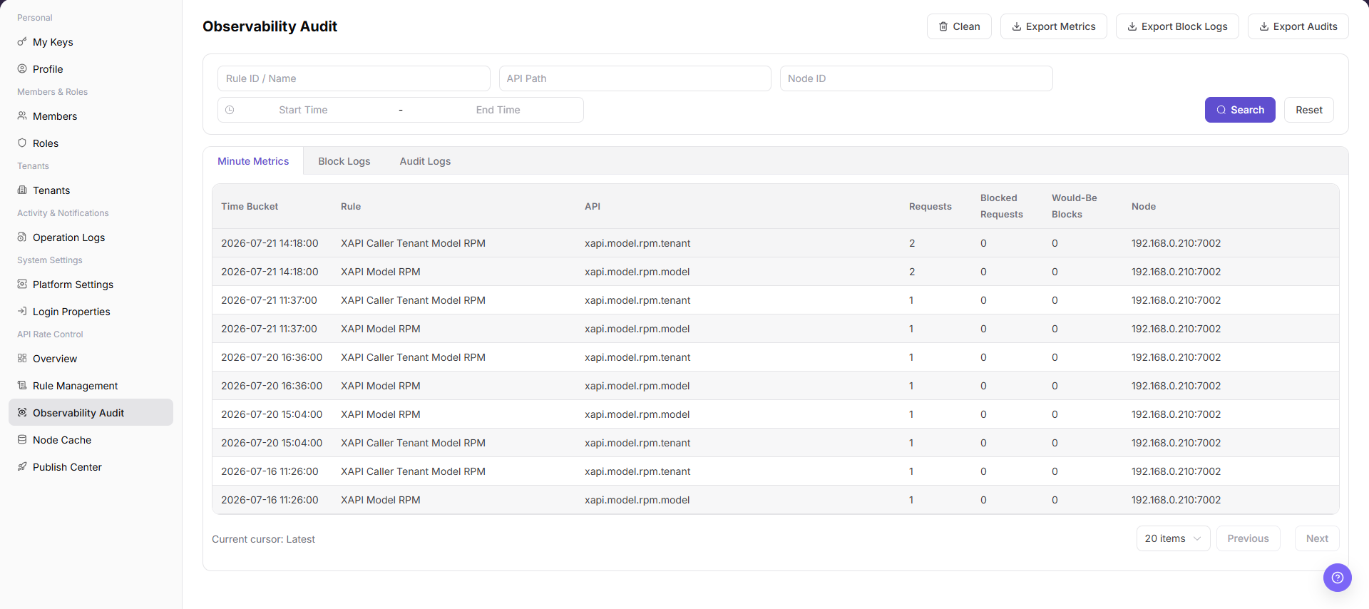 Observability Audit