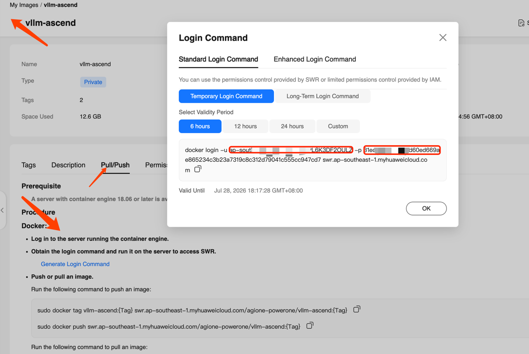 SWR authentication