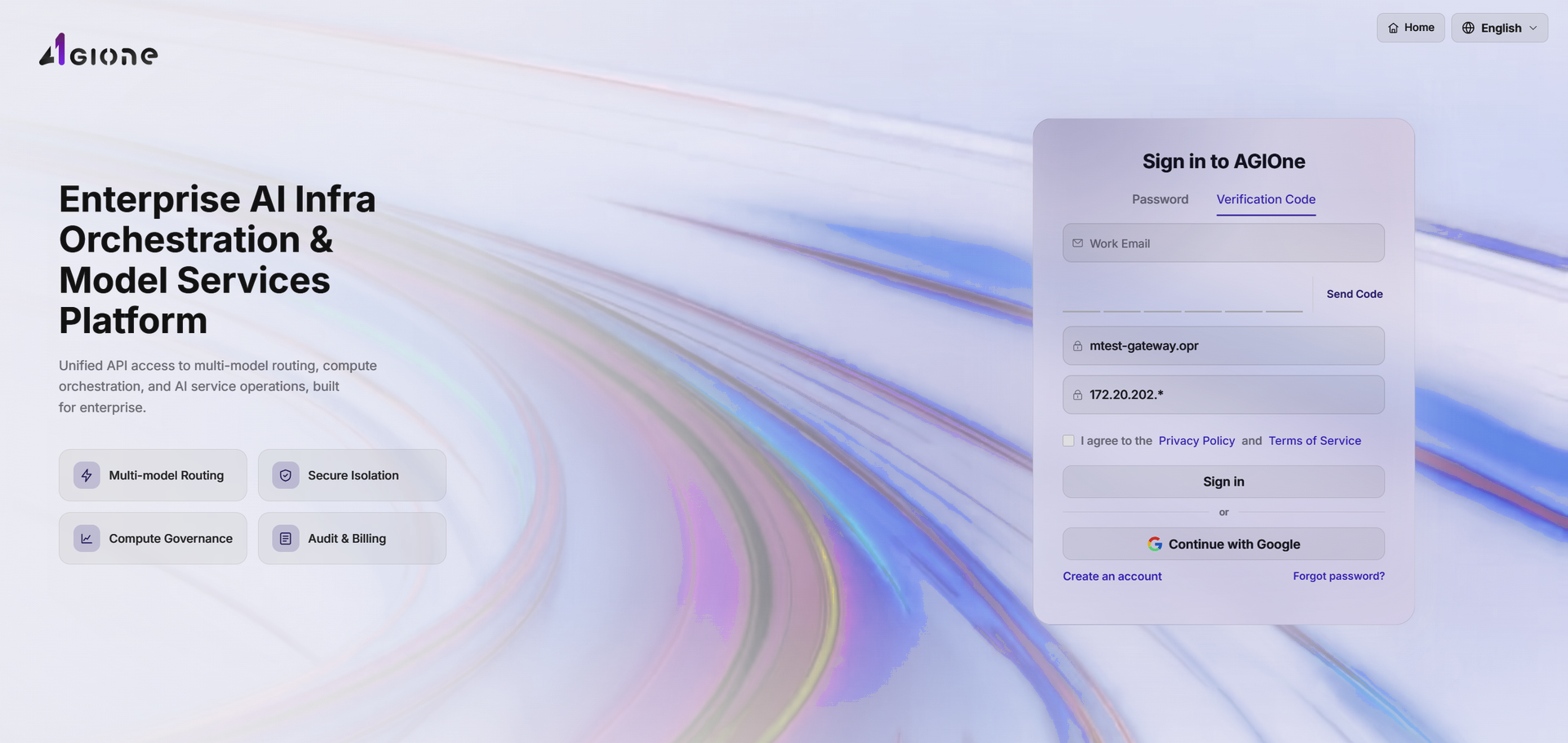Use email verification-code sign-in